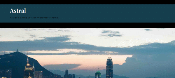 Astral page woo commerce website