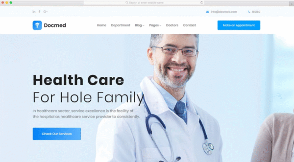 Medical website